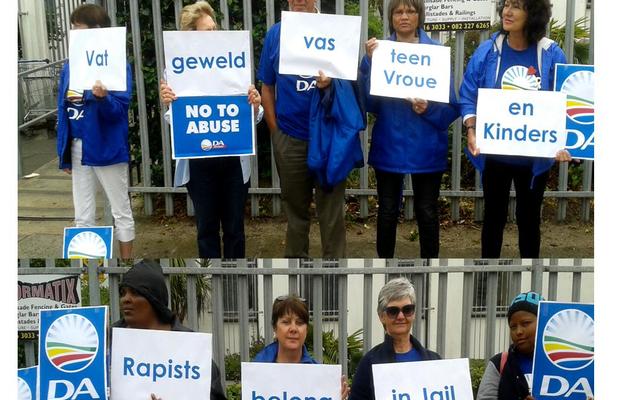 Die DA se Protesaksie teen geweld teen vroue en kinders